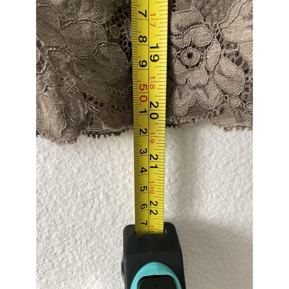 Guess Lace Short Sleeve Top Women M Floral Fitted Boho Vintage Y2K VTG - Picture 4 of 5